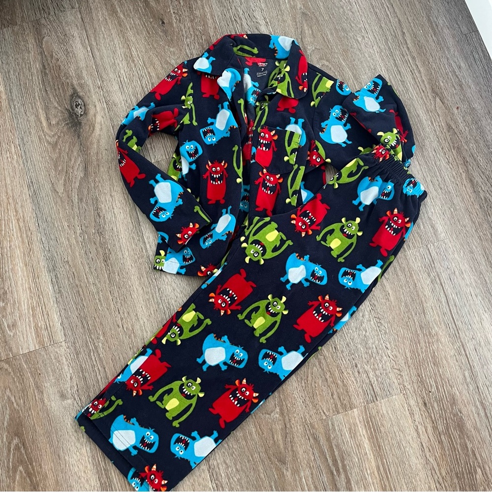 Carter’s Monster Print Kids Pajamas